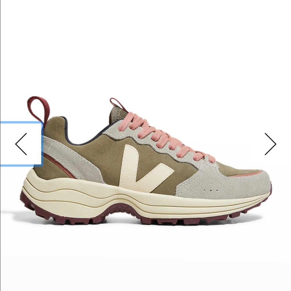 Veja Venturi Color Block Suede Runner Sneakers